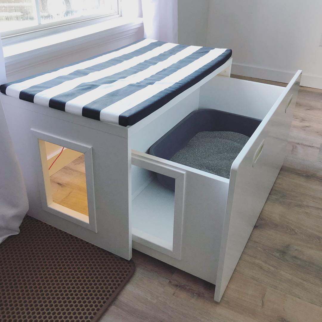 Cat box furniture sales ikea